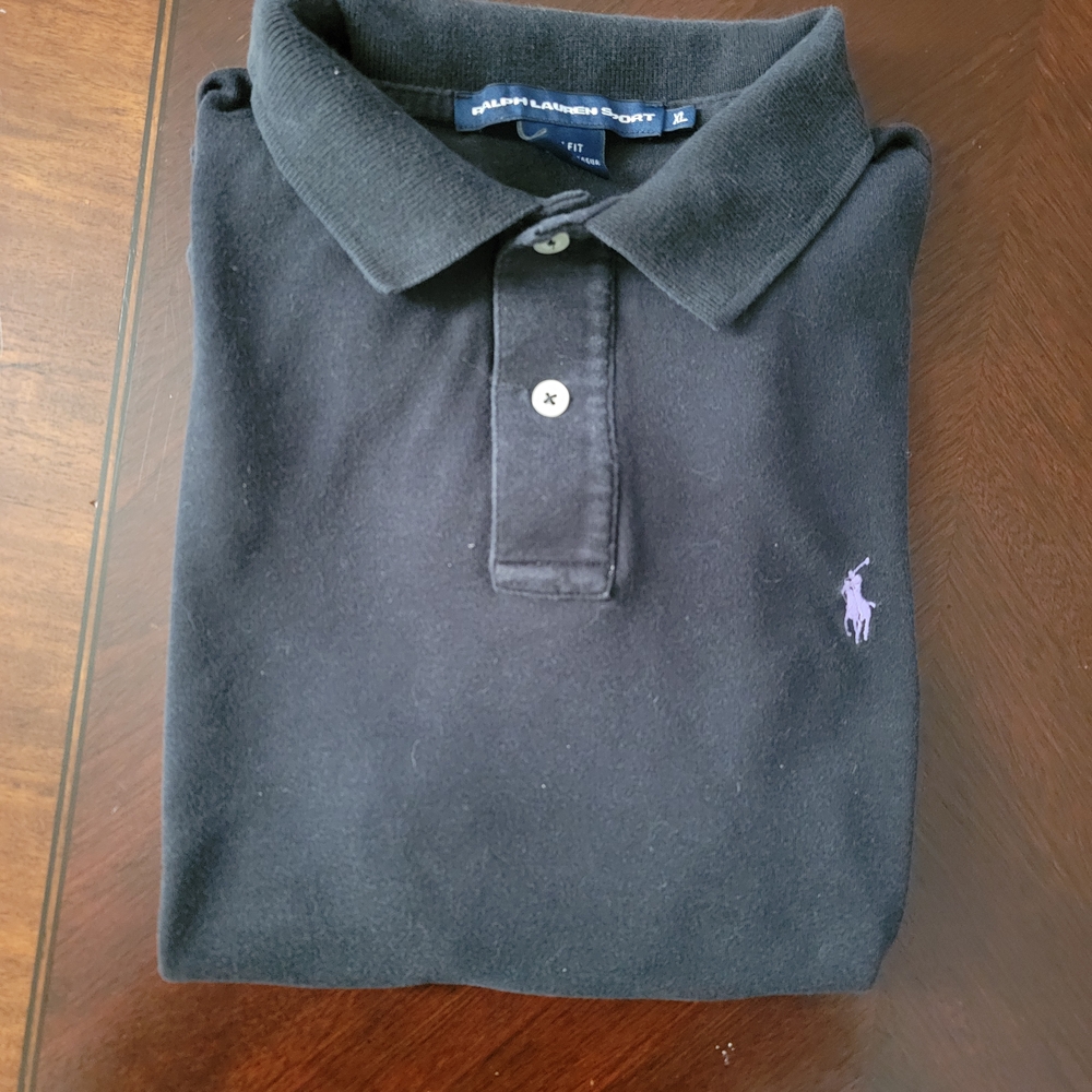 Ralph Lauren Black Polo Shirt